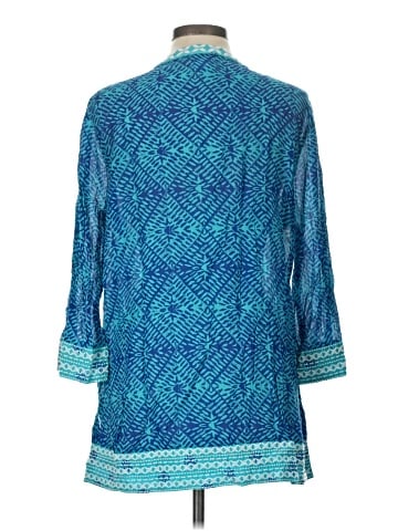 Sigrid Olsen 3/4 Sleeve Blouse (view 2)