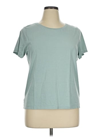 Ann Taylor Factory Short Sleeve T-Shirt (view 1)