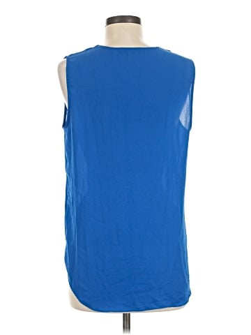 Rose + Olive Sleeveless Blouse (view 2)