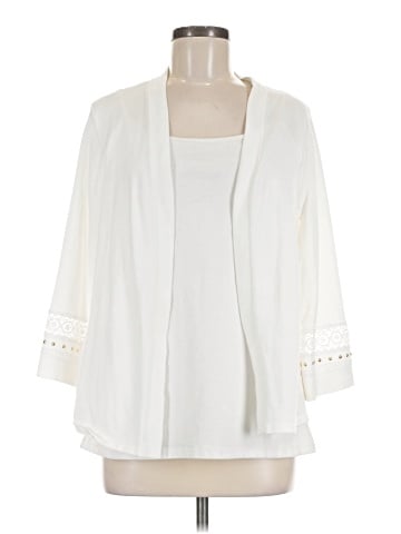 JM Collection Cardigan (view 1)