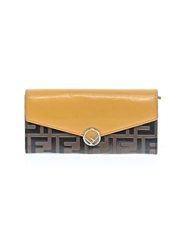 Fendi Vitello Cruise / F is Fendi Bi-Color FF Embossed Continental Wallet (view 1)