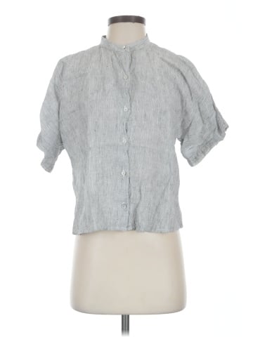 Eileen Fisher Short Sleeve Blouse (view 1)