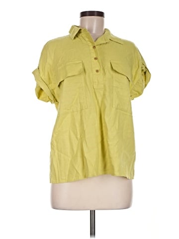 Donna Karan New York Short Sleeve Blouse (view 1)