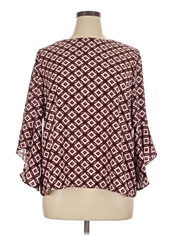 Kasper 3/4 Sleeve Blouse (view 1)