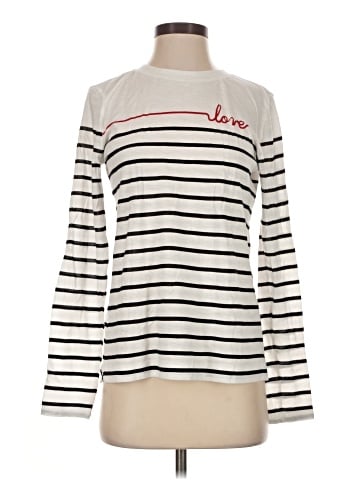 Ann Taylor LOFT Long Sleeve T-Shirt (view 1)