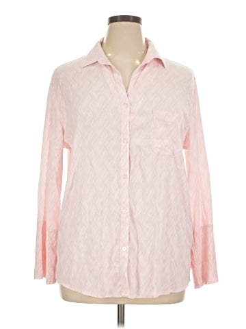 Jachs Girlfriend Long Sleeve Button-Down Shirt (view 1)