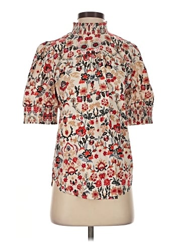 Ann Taylor LOFT Short Sleeve Blouse (view 1)