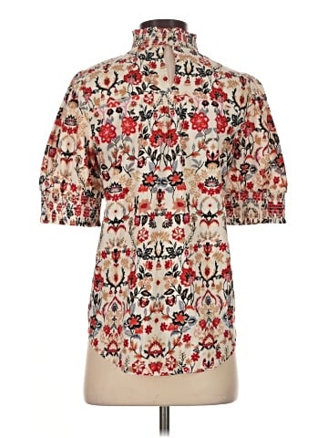 Ann Taylor LOFT Short Sleeve Blouse (view 2)