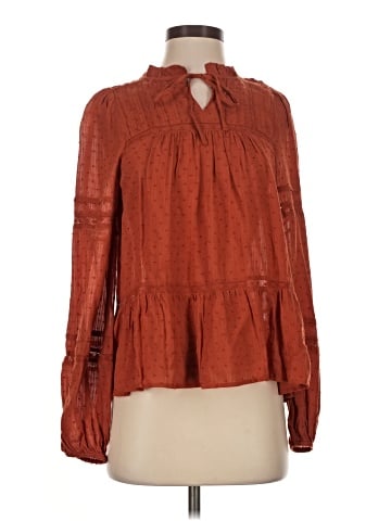 Ann Taylor LOFT Long Sleeve Blouse (view 1)