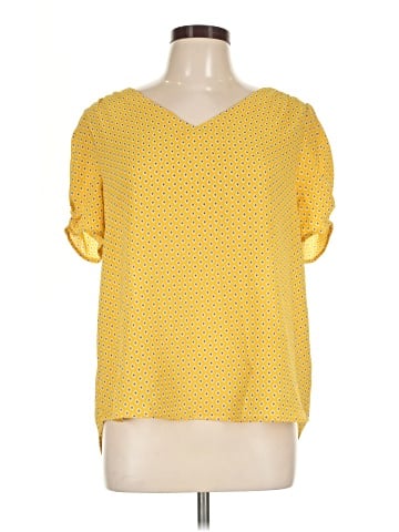 Adrianna Papell Short Sleeve Blouse (view 1)