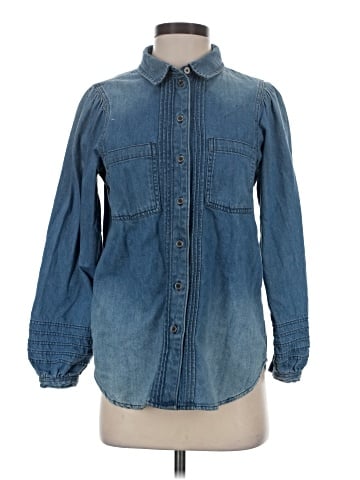 American Eagle Outfitters Long Sleeve Blouse (view 1)