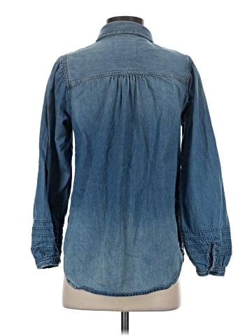 American Eagle Outfitters Long Sleeve Blouse (view 2)