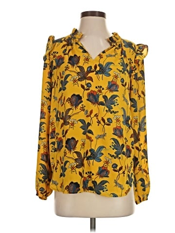 Ann Taylor LOFT Long Sleeve Blouse (view 1)