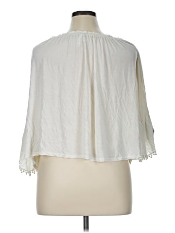 Xhilaration 3/4 Sleeve Blouse (view 2)
