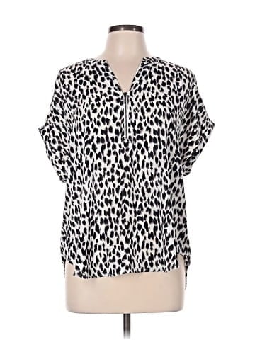 Maurices Short Sleeve Blouse (view 1)