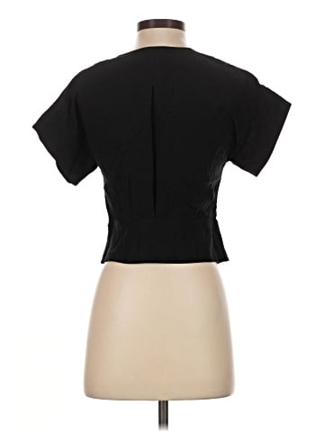 Madewell Pleated Short-Sleeve Top (view 2)