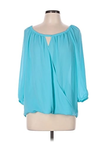 INC International Concepts 3/4 Sleeve Blouse (view 1)