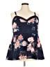 Torrid Blue Sleeveless Blouse Size 3X Plus (3) - photo 1
