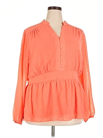 Lane Bryant 3/4 Sleeve Blouse (view 1)