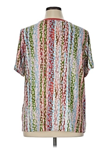LOGO by Lori Goldstein Short Sleeve T-Shirt (view 2)