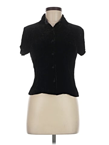 Ann Taylor Short Sleeve Blouse (view 1)
