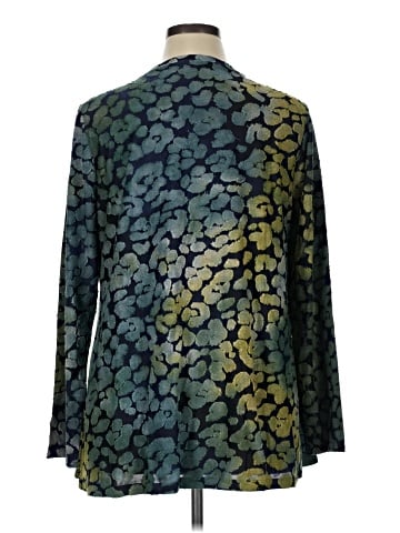 LOGO by Lori Goldstein 3/4 Sleeve Blouse (view 2)