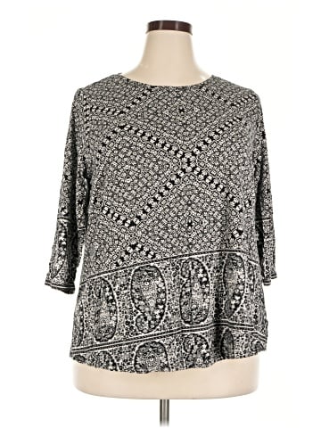 Lucky Brand 3/4 Sleeve Top (view 1)
