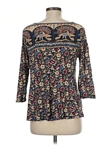 Lucky Brand 3/4 Sleeve Blouse (view 2)