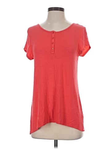 Larry Levine Short Sleeve Henley (view 1)