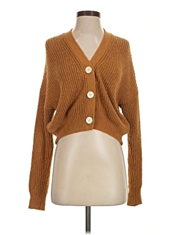 Madewell Greywood Crop Cardigan Sweater (view 1)
