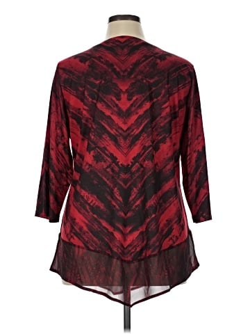 Christopher & Banks 3/4 Sleeve Blouse (view 2)