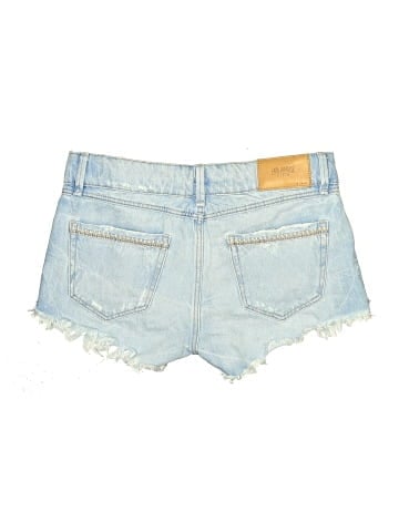 Zara TRF Denim Shorts (view 2)