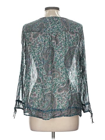 Lucky Brand Long Sleeve Blouse (view 2)