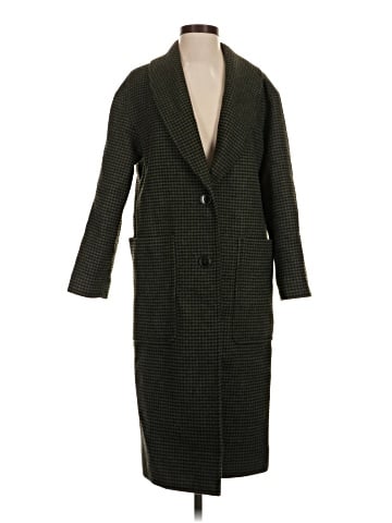 Madewell The Carlton Coat in Houndstooth (view 1)
