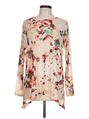 LOGO by Lori Goldstein Long Sleeve Blouse (view 1)