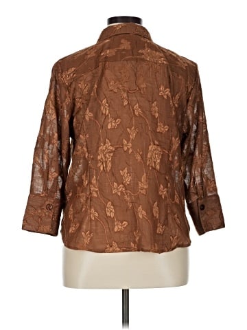 Coldwater Creek 3/4 Sleeve Blouse (view 2)