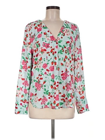 Ann Taylor Long Sleeve Blouse (view 1)