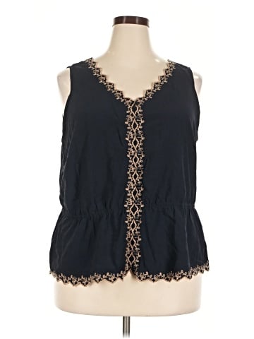 Democracy Sleeveless Blouse (view 1)
