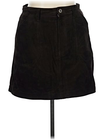 Banana Republic Leather Skirt (view 1)