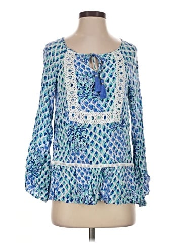 Lilly Pulitzer Long Sleeve Blouse (view 1)