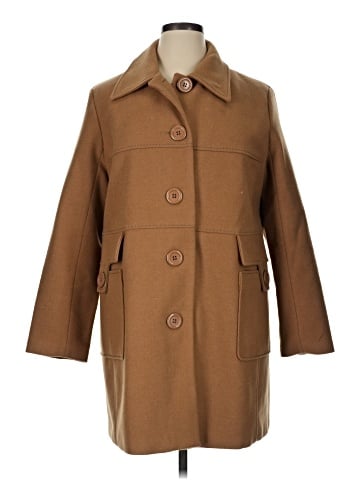 Harve Benard by Benard Holtzman Wool Coat (view 1)