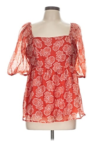 Cato Short Sleeve Blouse (view 1)