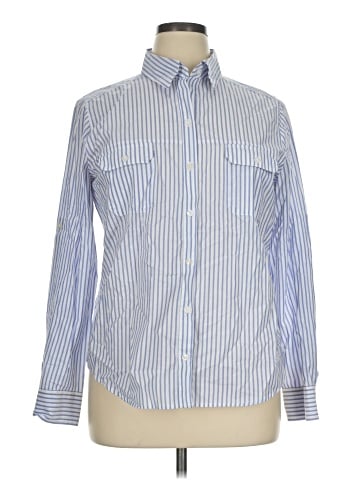 New York & Company Long Sleeve Button-Down Shirt (view 1)