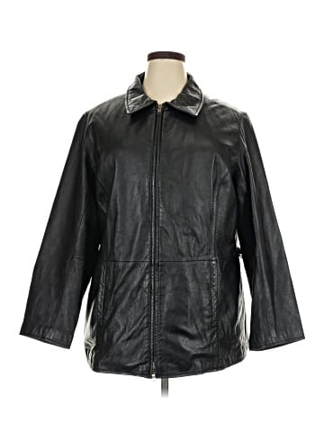 Jaclyn Smith Leather Jacket (view 1)