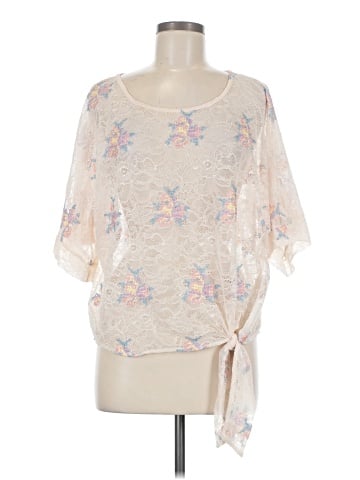Democracy 3/4 Sleeve Blouse (view 1)