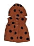 Carter's 100% Polyester Polka Dots Brown Coat 18-24 MO / 24 MO - photo 1