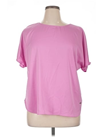 Anne Klein Short Sleeve Blouse (view 1)