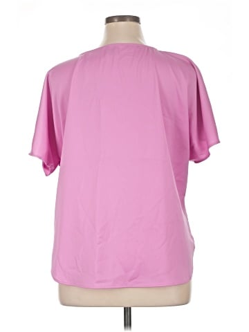 Anne Klein Short Sleeve Blouse (view 2)