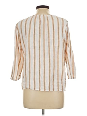 Croft & Barrow 3/4 Sleeve Blouse (view 2)
