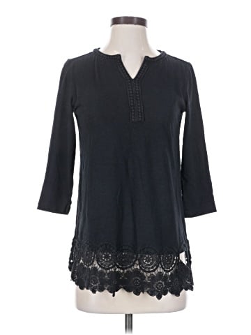 Lands' End 3/4 Sleeve Top (view 1)